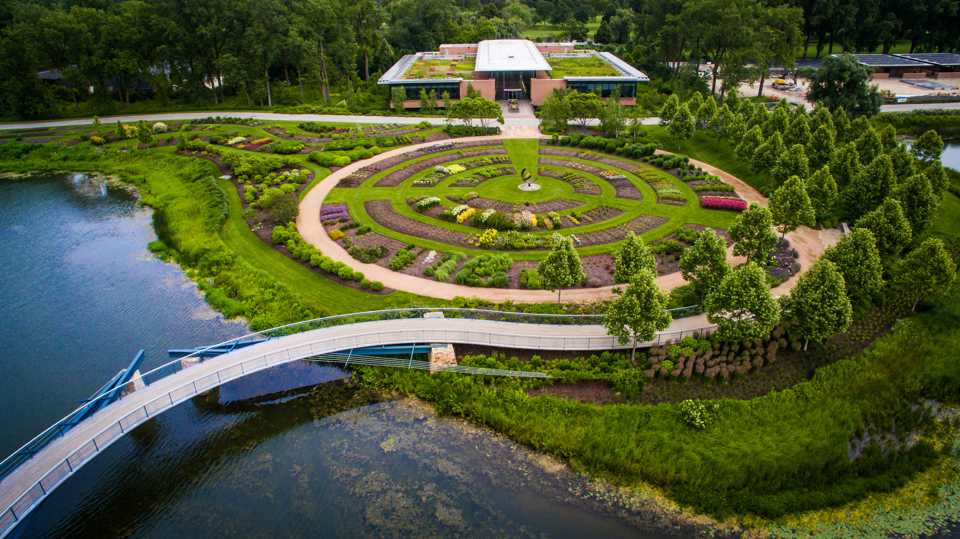 Chicago Botanic Garden trial gardens