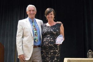 Katie Dubow with Dr. Allan Armitage
