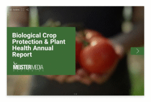 animated gif of Biological Crop Protection and Plant Health Report cover