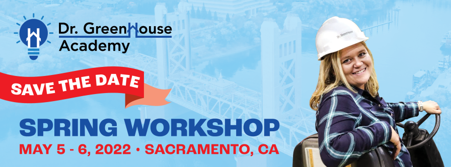 Facebook Cover Photo - Dr Greenhouse Sacramento Workshop 2022 Web HVAC Fundamentals