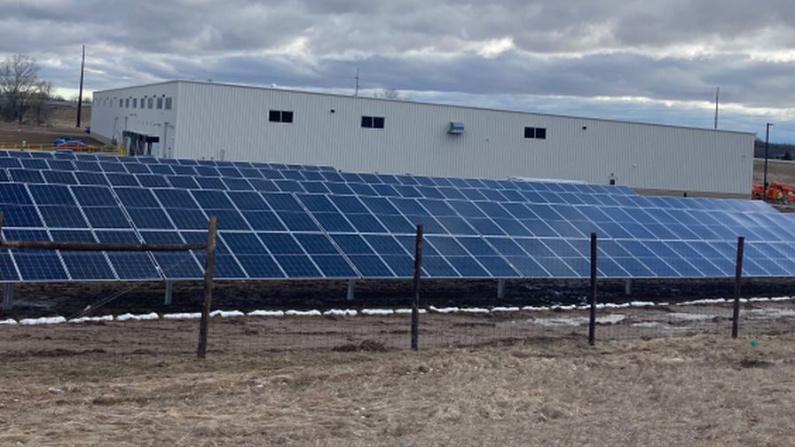 Solar Panels at Dramm HQ