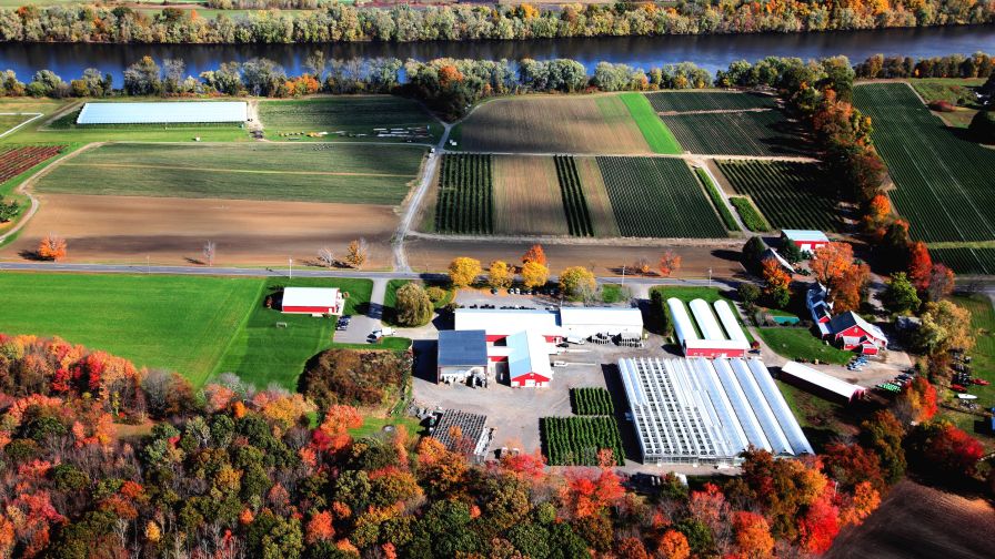 Aerial Photo Nourse Farms Web