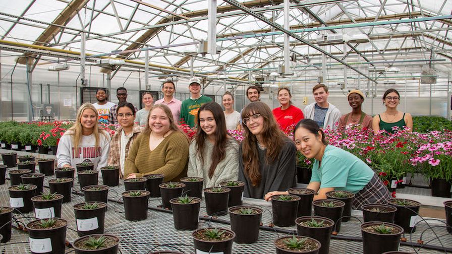 University of Georgia Horticulture Students