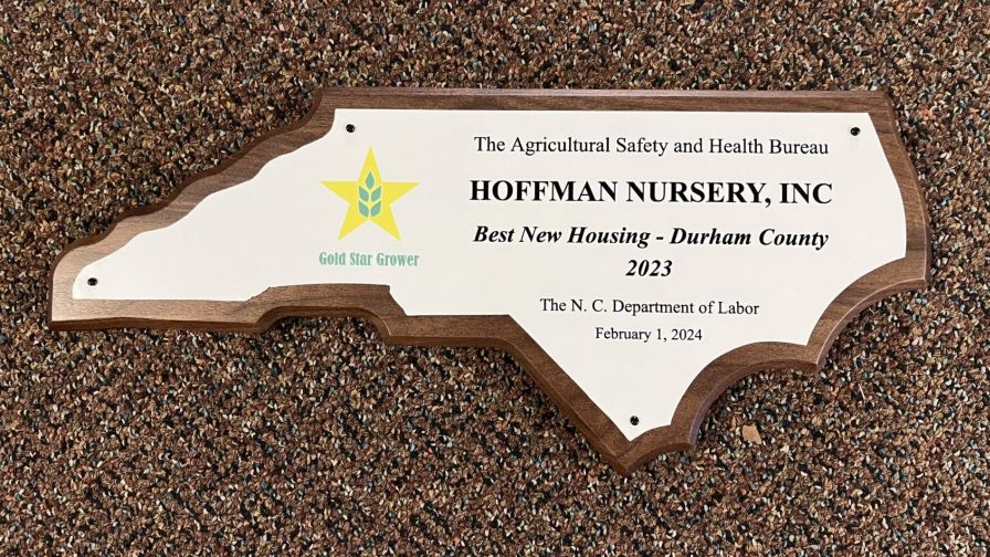 Hoffman Nursery Gold Star Grower Award web