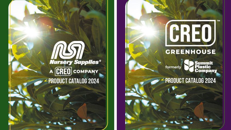 CREO Group product catalogs and logos for Nursery Supplies and Summit Plastic Company