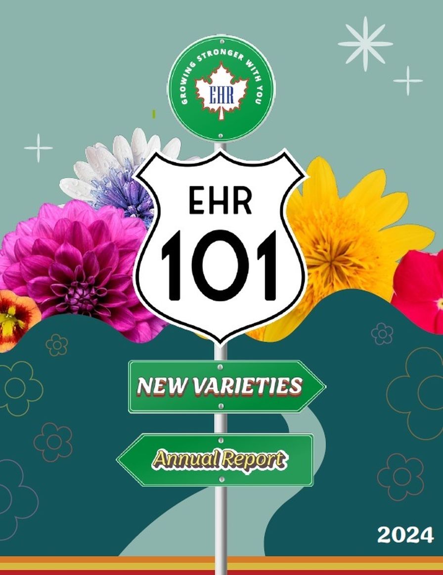 EHR 101 2024 New Varieites Annual Report Cover