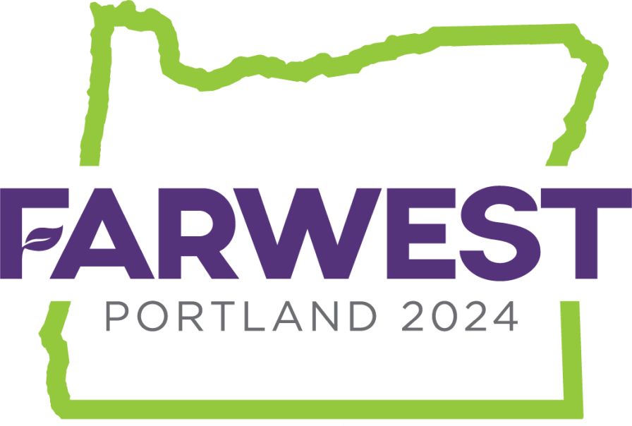 2024 Farwest Show logo for Portland, Oregon