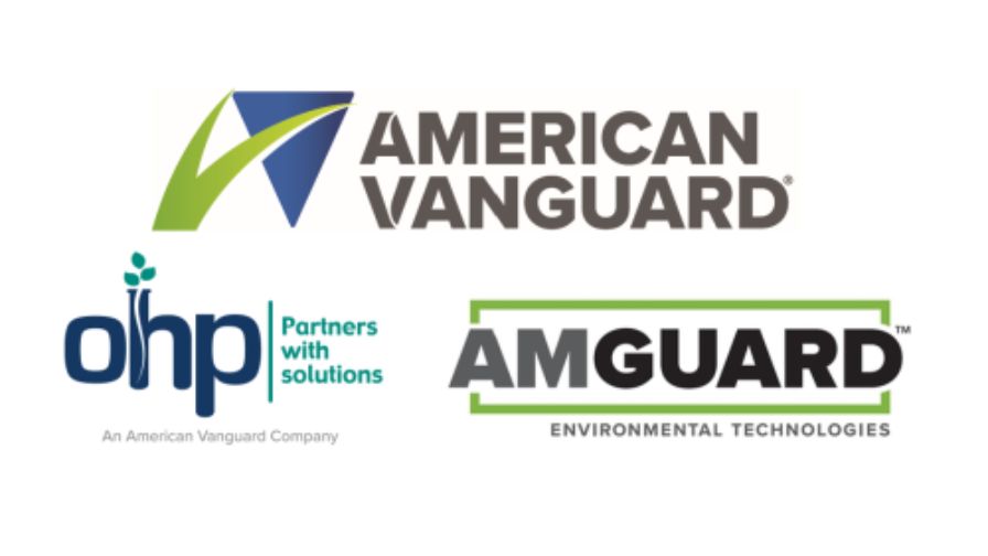 American Vanguard, OHP, and AMGUARD logos