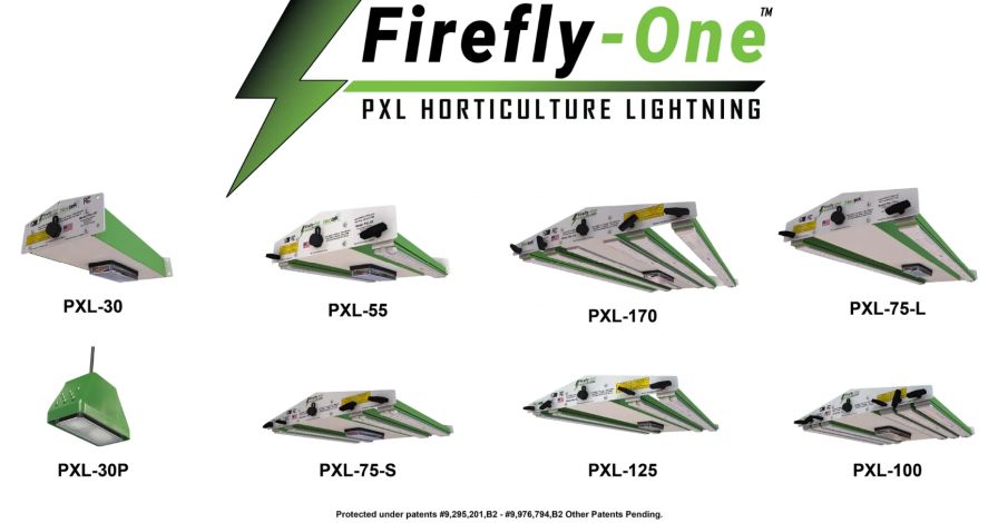 Firefly-One PXL (Pulsed Xenon Lighting) Horticulture Lighting Fixtures product banner uncropped