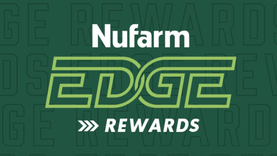 Nufarm Edge Rewards program banner for ornamental turf products