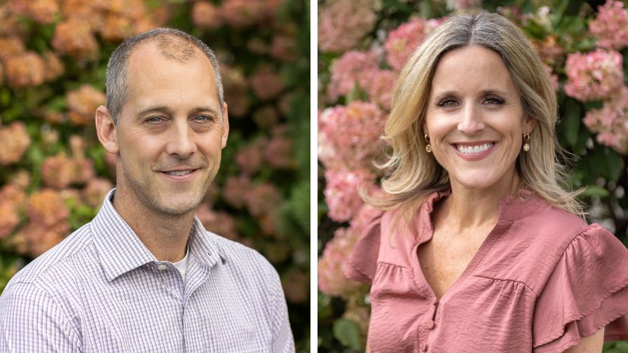 Bailey Nurseries' new leadership hires (Left) Tim Jacobson (Chief Human Resources Officer) and (Right) Katie Huth (Chief Financial Officer)