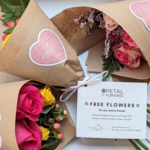 Petal It Forward free flower bouquets