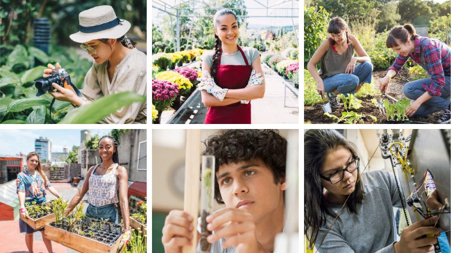 Seed Your Future career opportunity examples in the horticulture industry