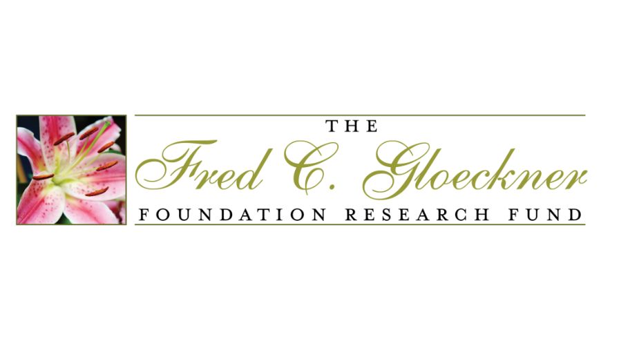 The Fred. C. Gloeckner Foundation Research Fund (FCGFRF) logo banner