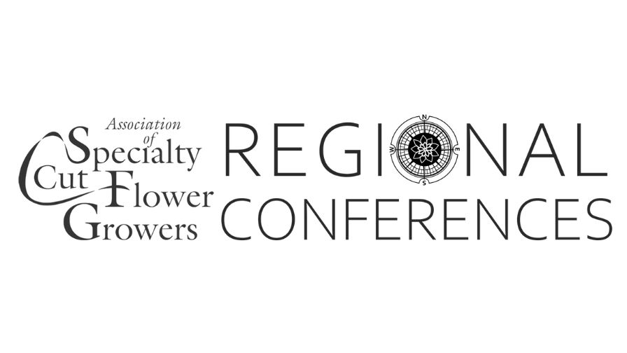 Association of Specialty Cut Flower Growers (ASCFG) 2024 Regional Conferences graphic