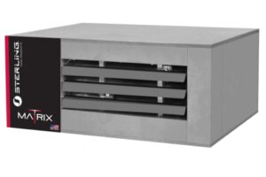 Sterling HVAC Matrix High Efficiency Unit Heater for environmental control