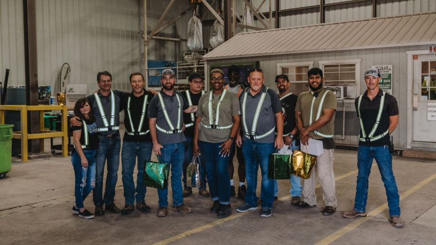 Team from the Berger plant in Sulphur Springs, Texas (TX)