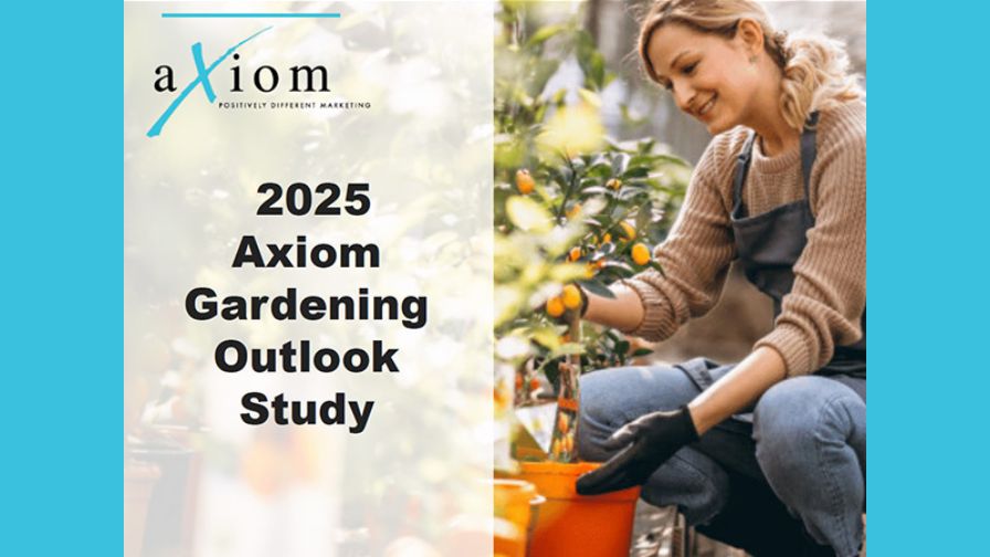 2025 Axiom Gardening Outlook Study graphic