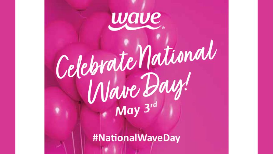 National Wave Day banner for the first-ever national consumer holiday from Wave Petunias