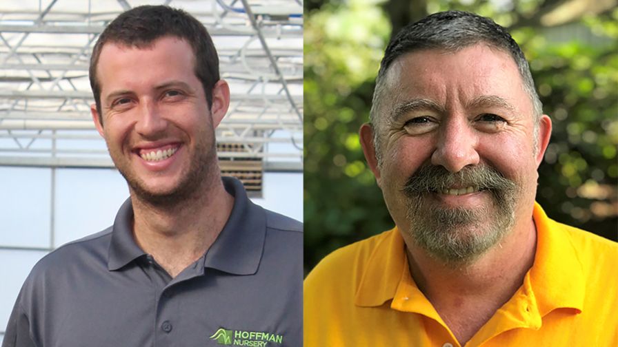 (L to R) David Hoffman, the new CEO, and Craig Reynolds, the new COO, of Hoffman Nursery