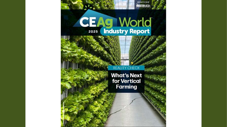 The 2025 CEAg World Industry Reports, Issue 1: Vertical Farming cover.