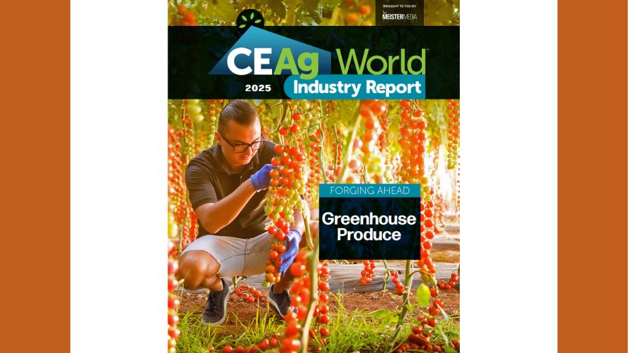 2025 CEAg World Industry Reports, Issue 2: Greenhouse Produce cover.