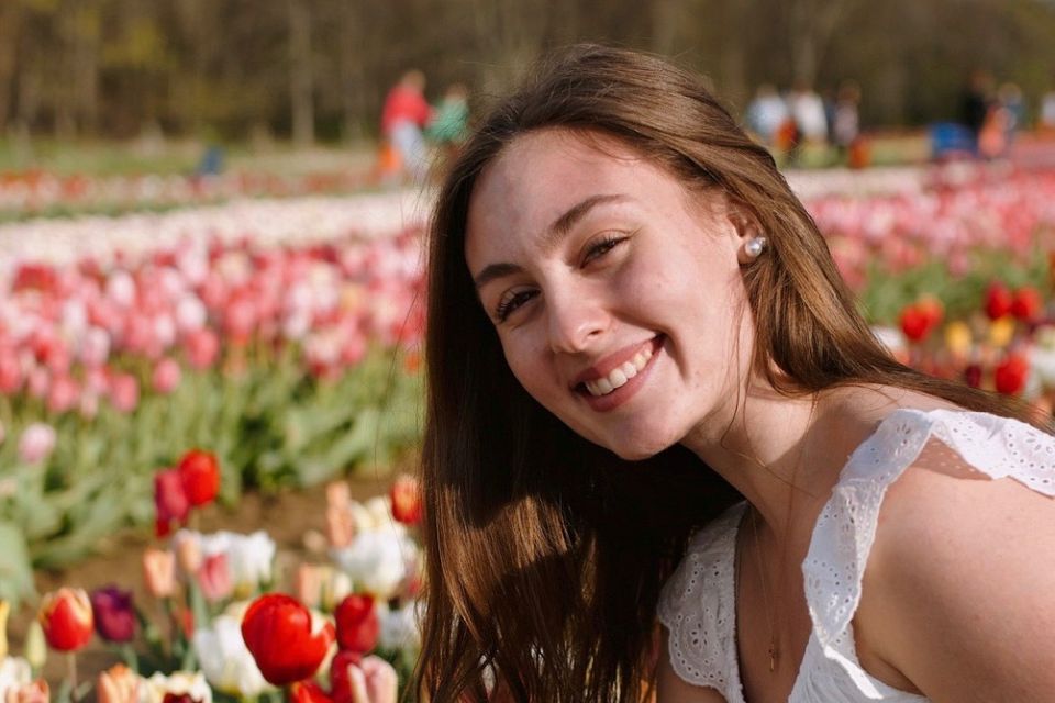 Mosmiller Internship Award Winner Isabella Tolosi.