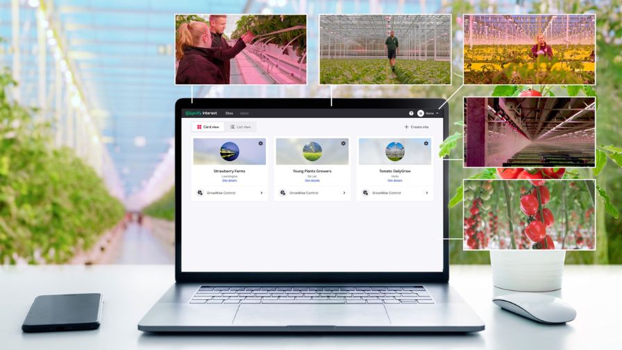 Philips GrowWise control demonstration.