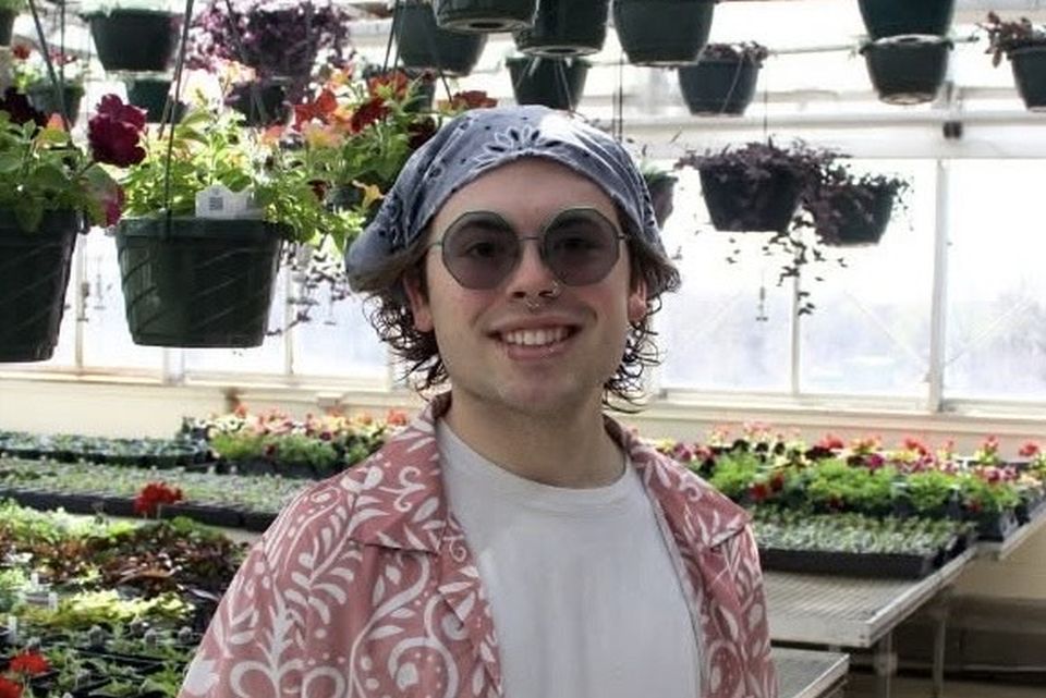 Vic and Margaret Ball Internship Winner Zachary Morris.