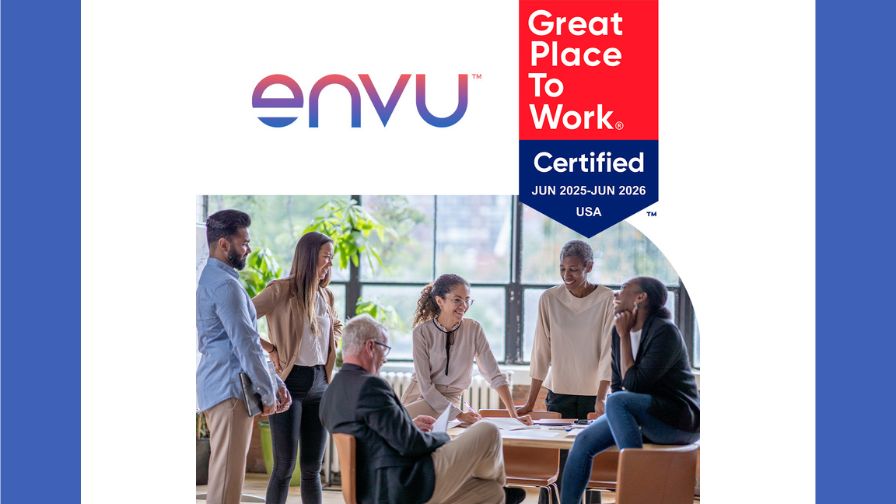 Envu U.S. earns Great Place To Work Certification for the second year in a row.