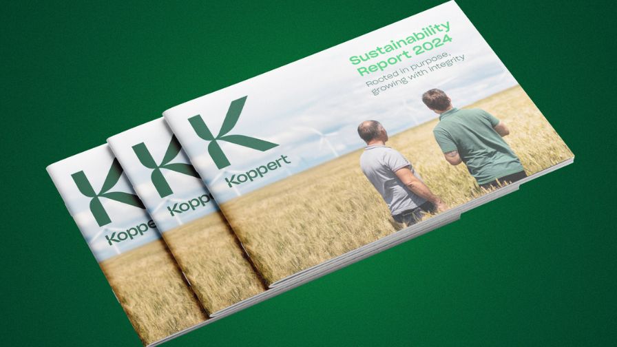 Koppert's 2024 Sustainability Report cover.