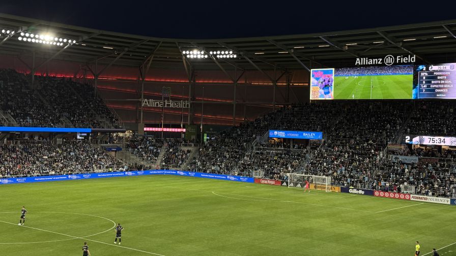 Minnesota United FC's Allianz Field. 