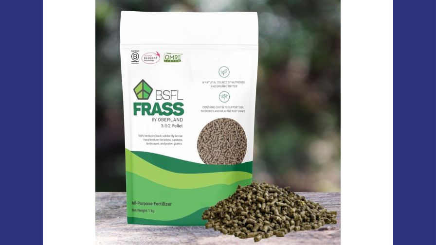 Oberland BSFL Frass, an organic and sustainable fertilizer option from Oberland Agriscience.