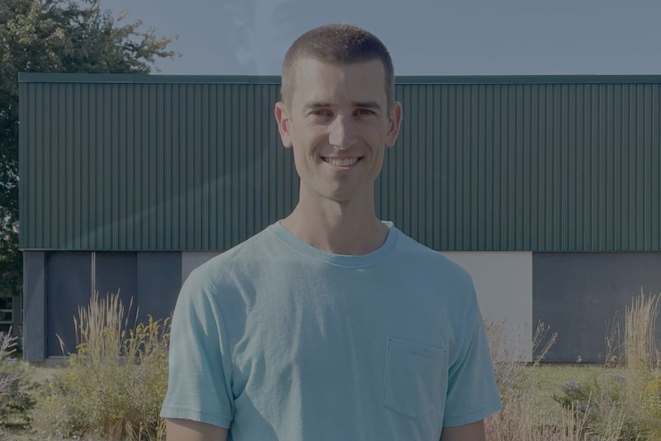 Ben O'Brien, the winner of the Emerging Perennial Professional Award at the 2025 National Symposium.