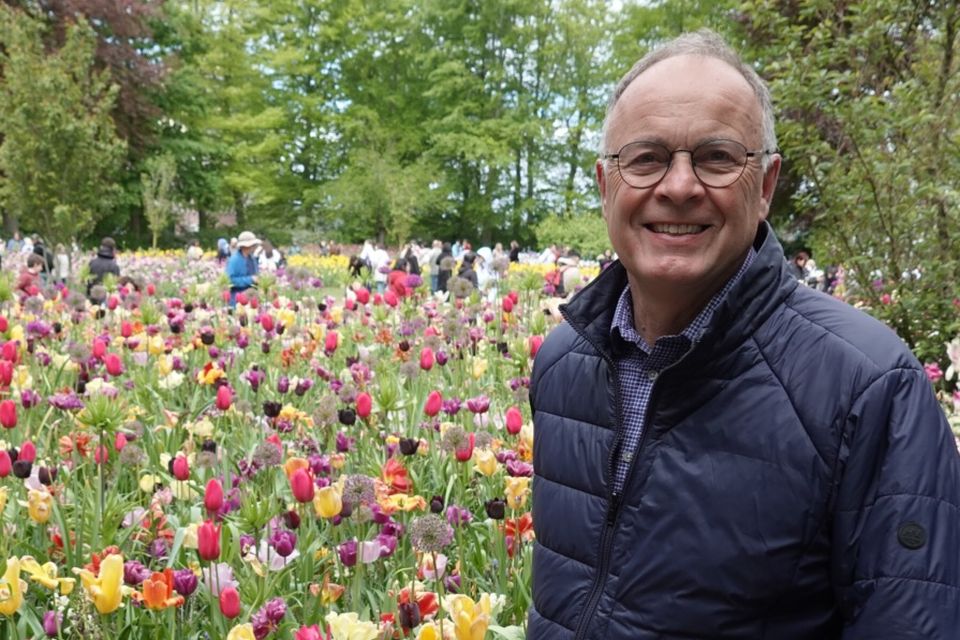 Jack DeVroomen, winner of the Perennial Excellence Award.