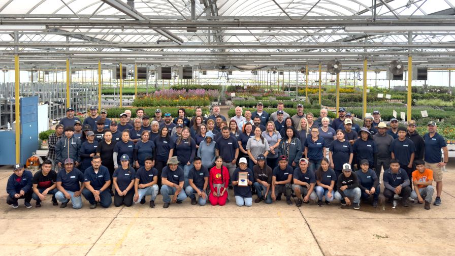 The Hampshire Farms team in Hampshire, IL — the people behind the success recognized in this year’s Operation of the Year award.