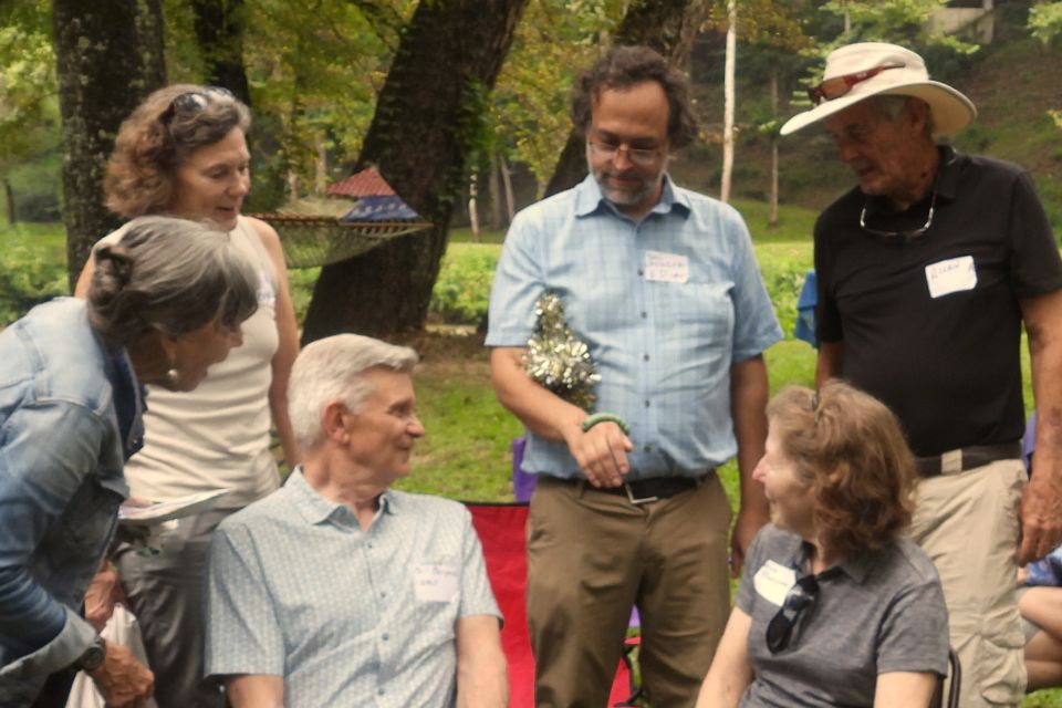 Look at the expressions when seeing this hornworm.