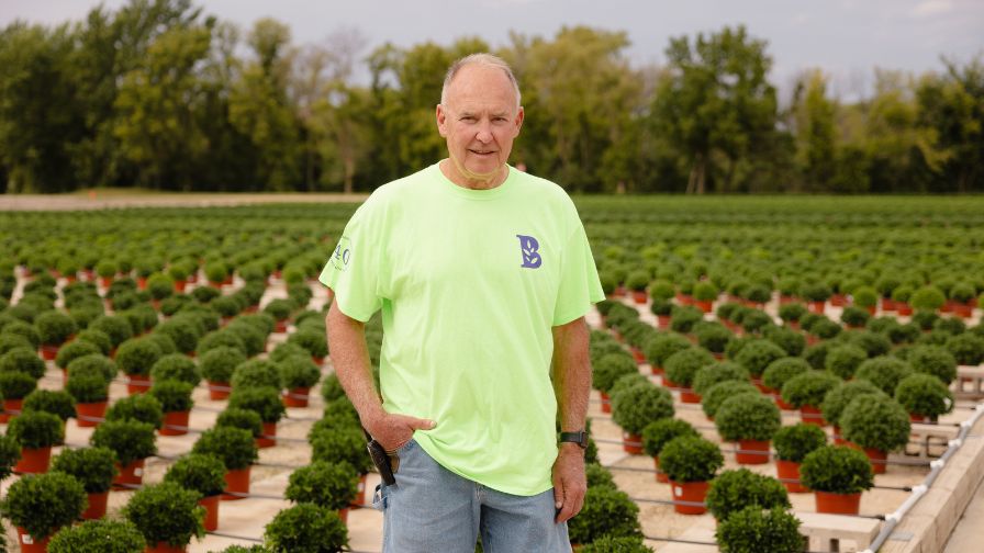 Brad Meyer, Greenhouse Grower's 2025 Head Grower of the Year.