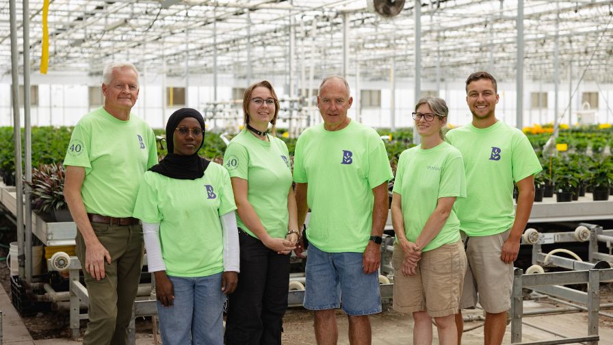 Brad Meyer is hands-on in teaching novice growers and supporting the education of the next generation of growers.