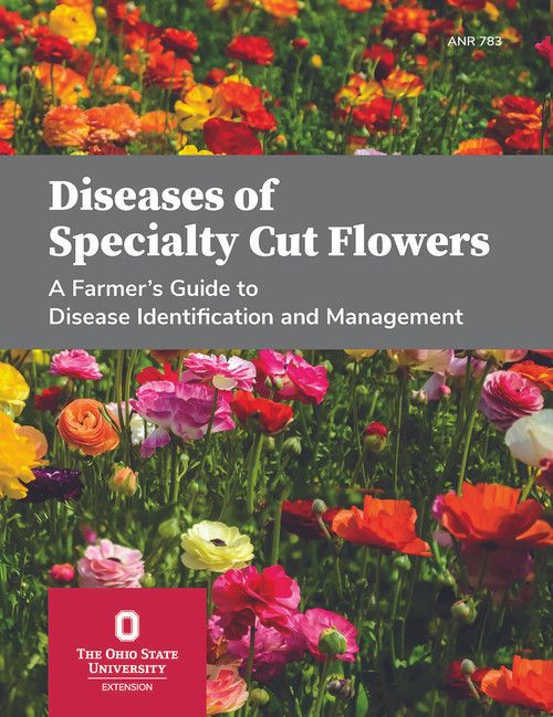 Cover of 'Diseases of Specialty Cut Flowers A Farmer’s Guide to Disease Identification and Management'.