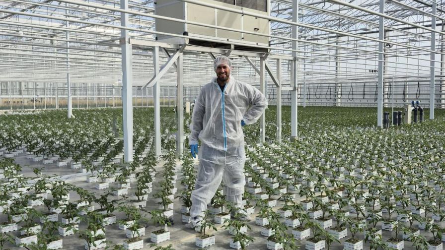 The DryGair DG-12 split system provides both heating and night-time cooling, helping growers maintain precise temperature control in young plant production environments.