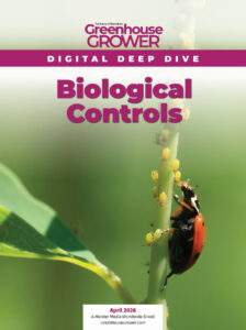 Greenhouse Grower April 2026 Digital Deep Dive cover on Biological Controls.